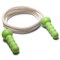 Green Toys: Jump Rope - Green & White - Active Indoor & Outdoor Toy, Cotton Skipping Rope & Recycled Plastic Handles, Adjustable Length, Kids Ages 5+